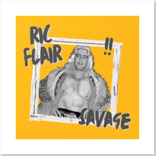 ric flair savage Posters and Art